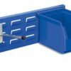 Mėlynos spalvos metalinės sienelės dėžutMėlynos spalvos metalinės sienelės dėžutėms 460x140mmėms 460x140mm