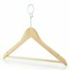 Hangers for hotels with a non-slip crossbar for trousers