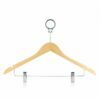 Hangers for hotels with clips