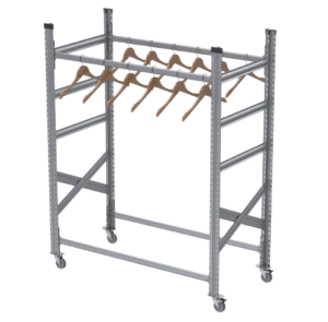 Rack trolleys for clothes