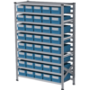 Metalsistem galvanized steel racks with Kapees boxes