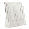 2 pocket booklet holders A4 with dividers