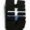 6 kišenėlių horizontalūs bukletų laikikliai Flexiplus 6 A4, baltos spalvos