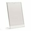 A4 format transparent polystyrene stands with PVC cover AP210