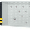 Підвісні шафи антрацитового кольору з дверцятами, пристосованими для підвісних ящиків