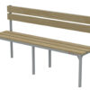 1,5m long benches with support