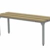 1m long benches with adjustable height legs