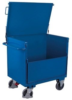 Metaliniai vežimėliai - konteineriai