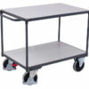 ESD platform carts - workbenches with two shelves
