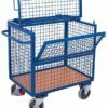 Container net carts with lid