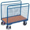 Platform carts with mesh sides