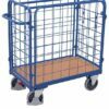Closed container trolley