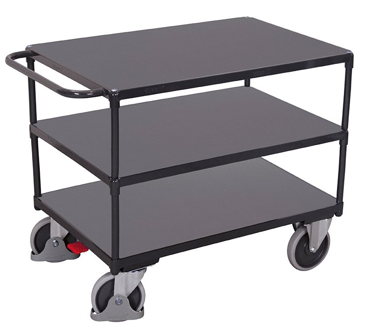 Carts - workbenches with three shelves
