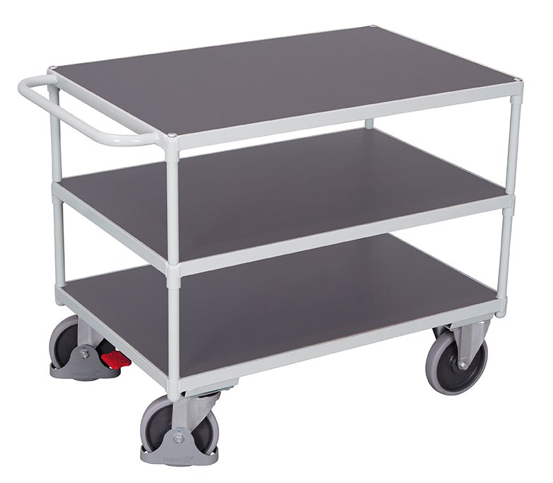 Carts - workbenches with three shelves