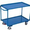 Carts with recessed tub-type shelves