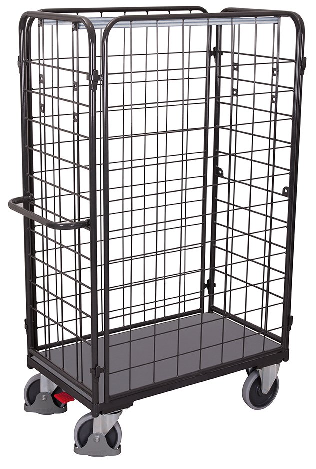 Carts with four mesh walls
