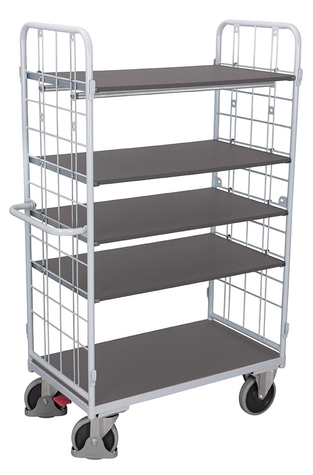 Carts with 4 shelves