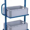 Carts with three, 600x400x220mm EURO boxes