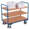 Carts with three shelves