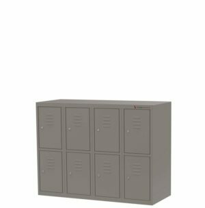 8-compartment low storage cabinets