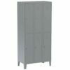 90 cm wide, 6-compartment wardrobes for clothes, with metal legs