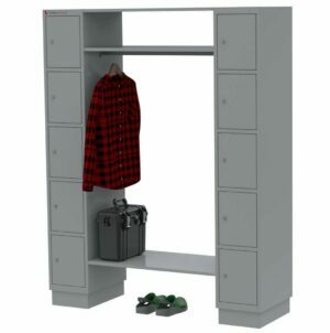 Hanger with 10 compartments for storage