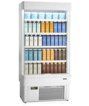 Kühltrennwände MD1000 mit weißem Korpus