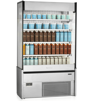 Cloisons de réfrigérateur MD1100X SLIM, en acier inoxydable