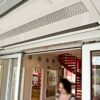 Installed air curtains to isolate openings 2,5m high AR200