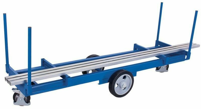 Platform trolleys for long items suitable for a load of 2000 kg