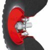 Puncture-proof castors with ball bearings