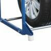 Plastic legs for the tire stand