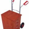 Aluminum trolleys for furniture with inflatable wheels
