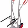 Aluminum trolleys for chairs with rubber wheels