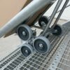 Chariots en aluminium pour escaliers