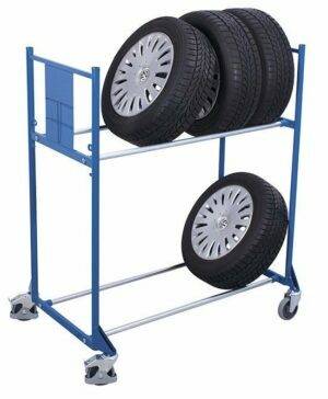 Modular carts for tires