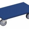 Platform carts for furniture with thermoplastic wheels