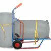 Trolleys for 120-220l plastic drums with rubber wheels