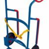 Carts for 120-220l plastic drums with inflatable wheels