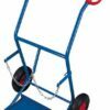 Carts for two 20l cylinders with inflatable wheels