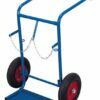 Carts for two 40-50l cylinders, with inflatable wheels 03