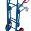 Trolleys with support, rubber wheels