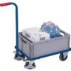 Trolleys for Euro boxes, single handle