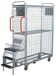 Trolleys for collecting orders