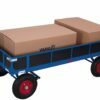 Large carts with swivel axle, with sides, inflatable wheels Large carts with swivel axle, with sides, inflatable wheels