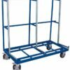 Single-sided trolleys for panels are adapted for a load of 1200 kg