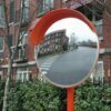 Spherical road mirrors