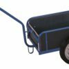 Handcarts with curbs, rubber wheels