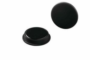 Ø37mm magnets, black