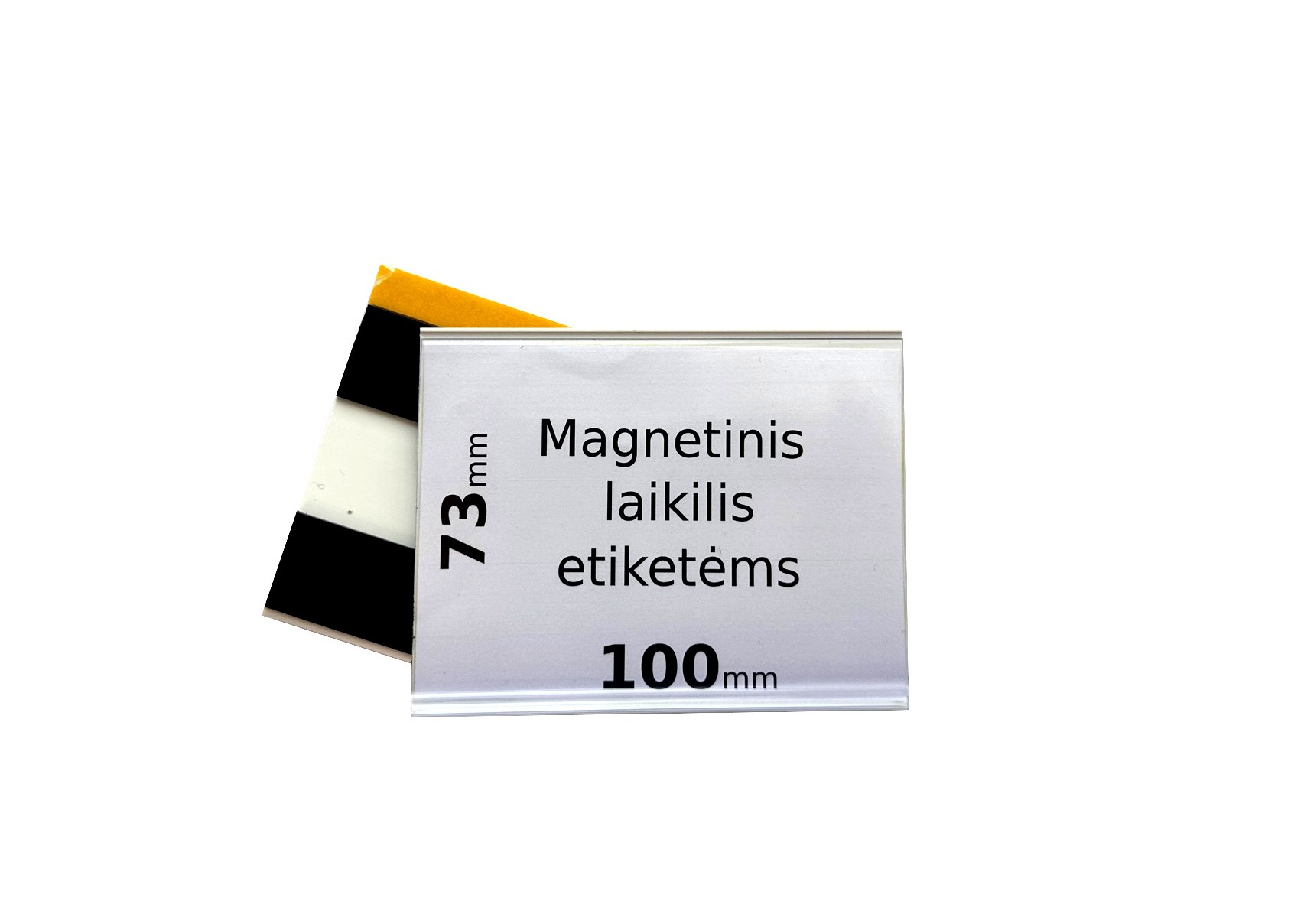 Magnetinis laikiklis 100x73mm kortelėms